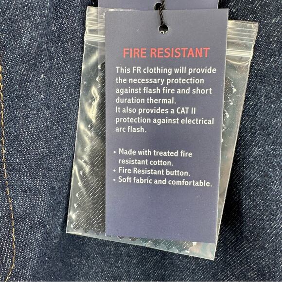 Bocomal Fire Retardant Jeans Size 36x30 - Picture 4 of 12